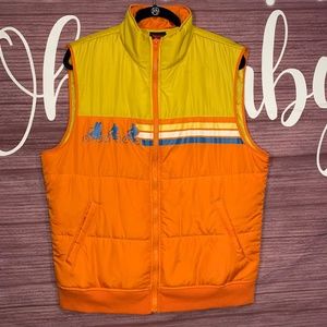 Stranger Things 80's Retro Puffer Vest Size L
